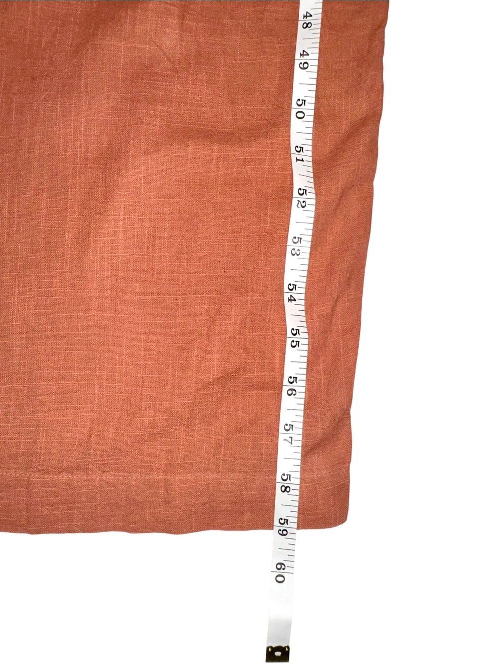 Natural Life Carrington Wide Leg Cotton Sleeveless Jumpsuit LARGE in Terracotta - Picture 8 of 8